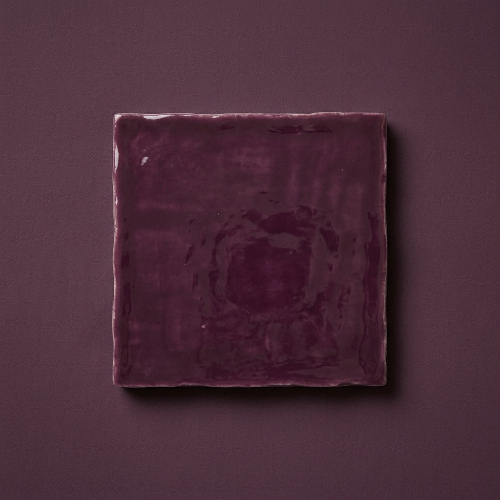Mindelo Glans Royal Purple 13x13 cm – Ton-sur-Ton Productshot