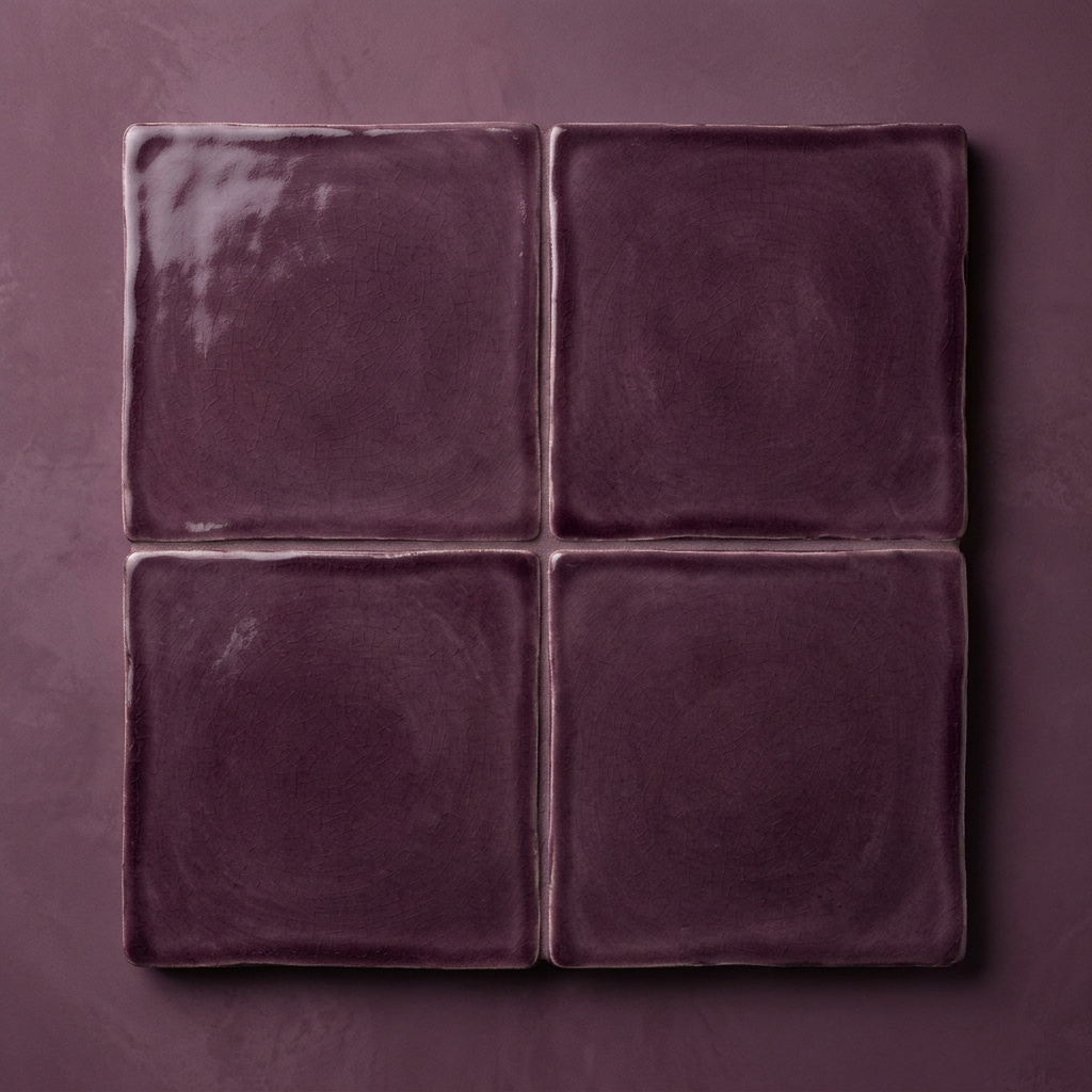 Mindelo Glans Royal Purple 13x13 cm – Ton-sur-Ton Productshot